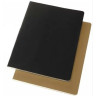 Блокнот MOLESKINE Cahier Subject A4, линейка, чёрный/бежевый CH5STNB