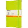 Блокнот MOLESKINE CLASSIC LARGE линейка, лаймовый QP060C2