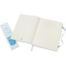 Блокнот MOLESKINE Classic Large, нелинованный, голубой QP062B35