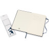 Блокнот MOLESKINE Classic Medium, нелинованный, сапфир QP052B20