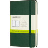 Блокнот MOLESKINE Classic Pocket, нелинованный, зелёный QP012K15