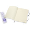 Блокнот MOLESKINE Classic Soft A4, в линейку, чёрный QP641
