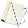 Блокнот MOLESKINE Classic Soft Large, пунктир, синий сапфир QP619B20