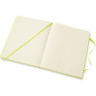 Блокнот MOLESKINE CLASSIC XLARGE линейка, лаймовый QP090C2